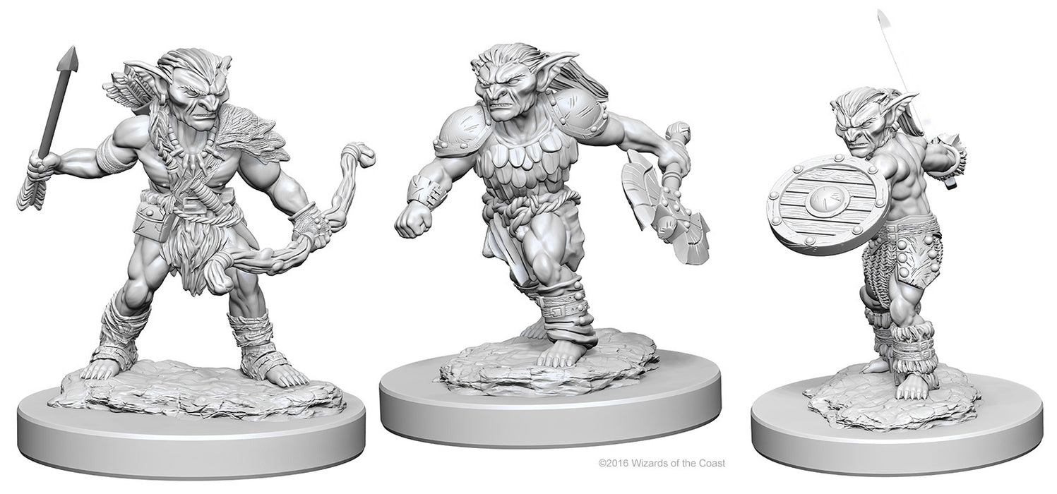 Dungeons and Dragons Nolzur`s Marvelous Unpainted Miniatures: W1 Goblins