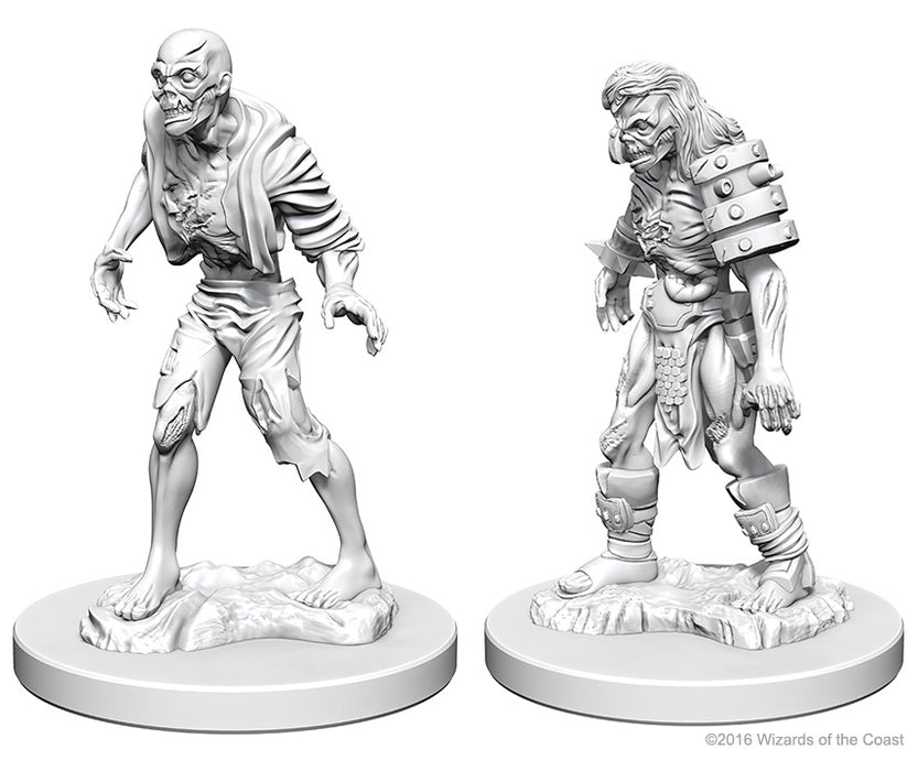 Dungeons and Dragons Nolzur`s Marvelous Unpainted Miniatures: W1 Zombies