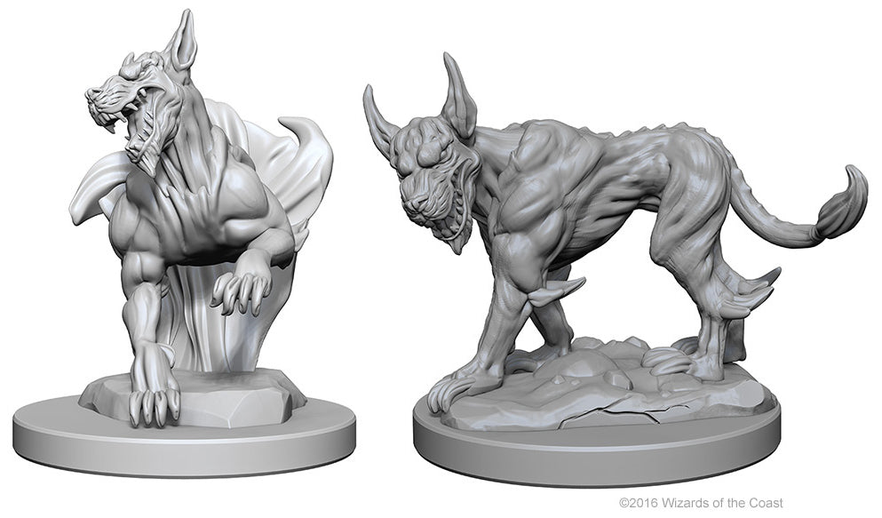 Dungeons and Dragons Nolzur`s Marvelous Unpainted Miniatures: W1 Blink Dogs