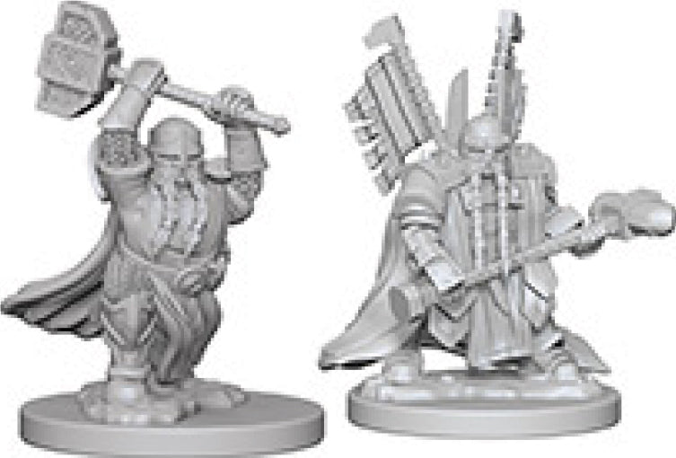 Dungeons and Dragons Nolzur`s Marvelous Unpainted Miniatures: W4 Dwarf Male Paladin