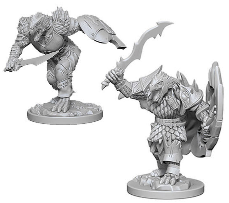 Dungeons and Dragons Nolzur`s Marvelous Unpainted Miniatures: W4 Dragonborn Male Fighter