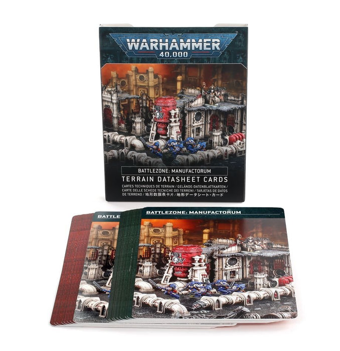 Warhammer 40000 - Battlezone: Manufactorum Datasheet Cards