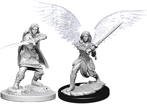 Dungeons and Dragons Nolzur`s Marvelous Unpainted Miniatures: W6 Female Aasimar Fighter