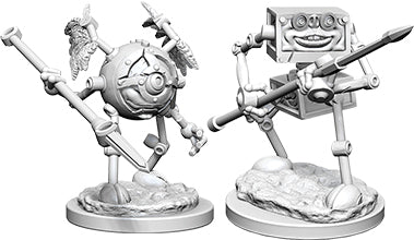 Dungeons and Dragons Nolzur`s Marvelous Unpainted Miniatures: W6 Monodrone and Duodrone