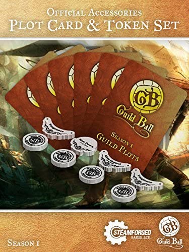 Guild Ball: Season 1 Plot Cards and Tokens