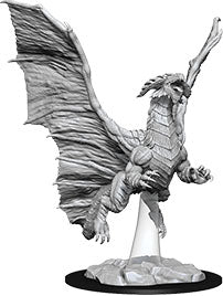 Dungeons and Dragons Nolzur`s Marvelous Unpainted Miniatures: W8 Young Copper Dragon