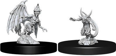 Dungeons and Dragons Nolzur`s Marvelous Unpainted Miniatures: W9 Quasit and Imp