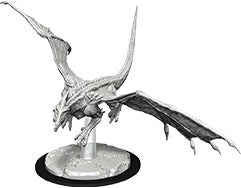 Dungeons and Dragons Nolzur`s Marvelous Unpainted Miniatures: W9 Young White Dragon