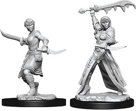 Dungeons and Dragons Nolzur`s Marvelous Unpainted Miniatures: W10 Female Human Rogue