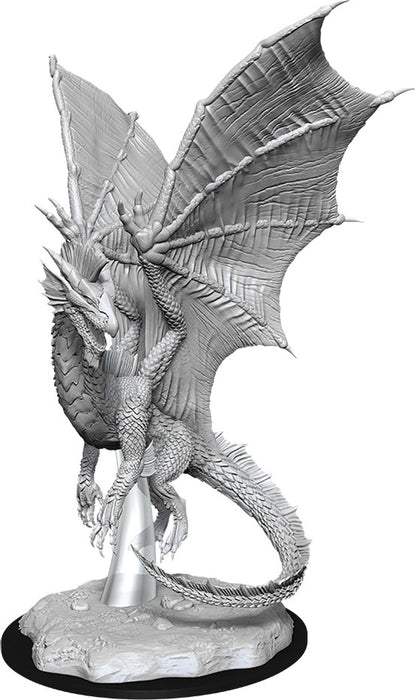 Dungeons and Dragons Nolzur`s Marvelous Unpainted Miniatures: W11 Young Silver Dragon