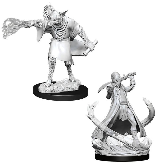 Dungeons and Dragons Nolzur`s Marvelous Unpainted Miniatures: W11 Arcanaloth and Ultroloth