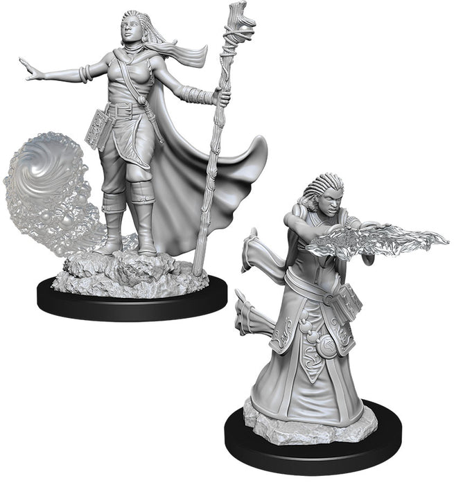 Dungeons and Dragons Nolzur`s Marvelous Unpainted Miniatures: W11 Female Human Wizard