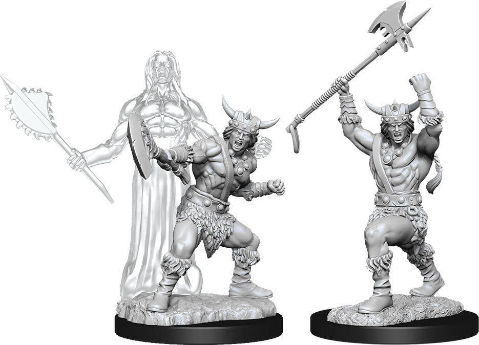 Dungeons and Dragons Nolzur`s Marvelous Unpainted Miniatures: W11 Male Human Barbarian