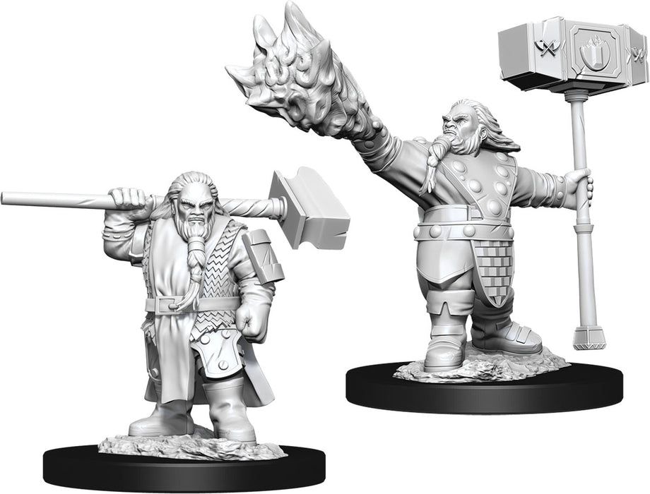 Dungeons and Dragons Nolzur`s Marvelous Unpainted Miniatures: W11 Male Dwarf Cleric