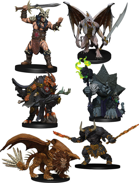 Dungeons and Dragons Fantasy Miniatures: Icons of the Realms Figure Pack - Descent into Avernus - Arkhan the Cruel and the Dark Order