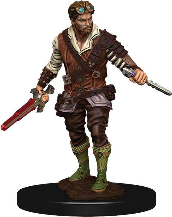 Dungeons & Dragons Fantasy Miniatures: Icons of the Realms Premium Figures W4 Human Rogue Male
