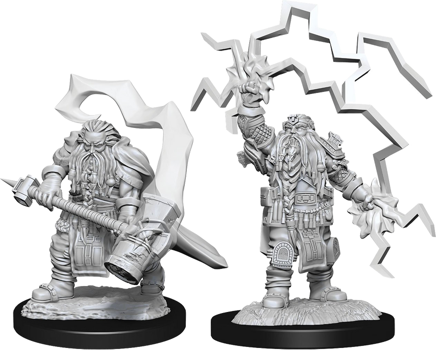 Dungeons and Dragons Nolzur`s Marvelous Unpainted Miniatures: W14 Dwarf Cleric Male