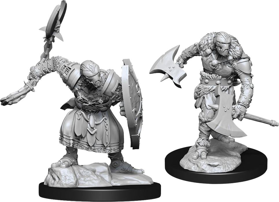 Dungeons and Dragons Nolzur`s Marvelous Unpainted Miniatures: W14 Warforged Barbarian