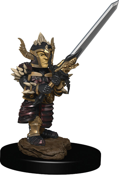 Dungeons and Dragons Fantasy Miniatures: Icons of the Realms Premium Figures W6 Halfling Fighter Male