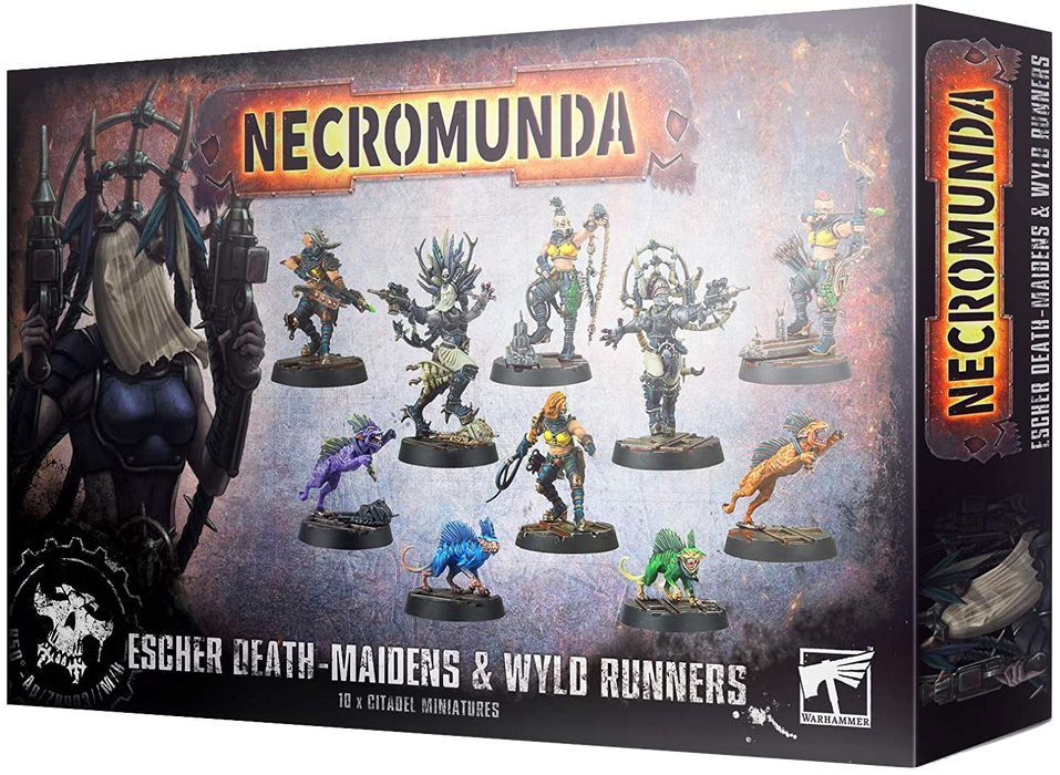Warhammer - Necromunda: Escher Death Maidens and WYLD Runners