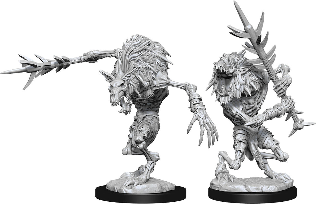 Dungeons and Dragons Nolzur`s Marvelous Unpainted Miniatures: W15 Gnoll Witherlings