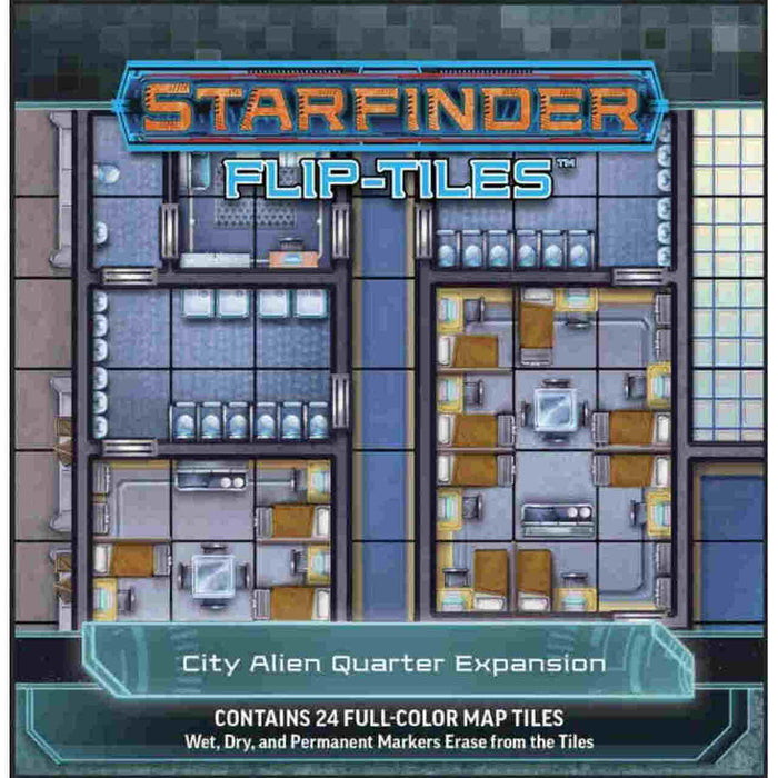 Starfinder RPG: Flip-Tiles - City Alien Quarter Expansion