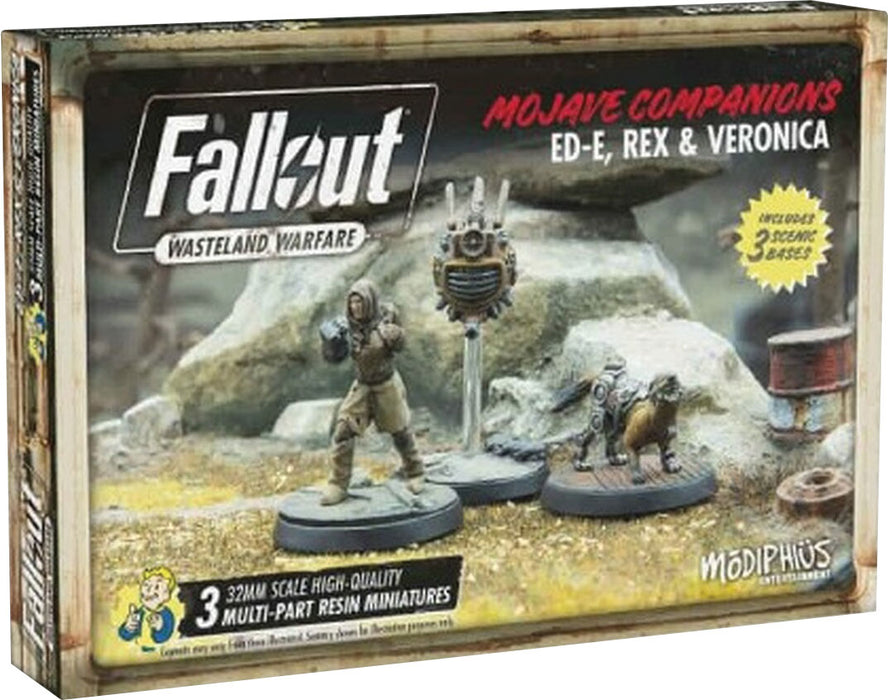 Fallout Wasteland Warfare - Ed-E Rex and Veronica