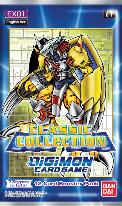 Digimon TCG: Classic Collection Booster Pack (EX-01)