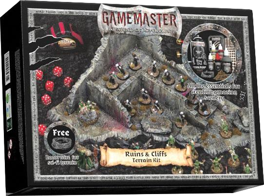 Gamemaster: Ruins and Cliffs Terrain Kit