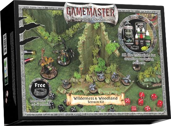 Gamemaster: Wilderness and Woodlands Terrain Kit