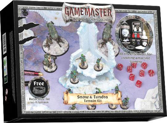 Gamemaster: Snow and Tundra Terrain Kit