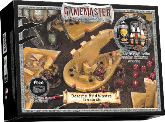 Gamemaster: Desert and Arid Wastes Terrain Kit