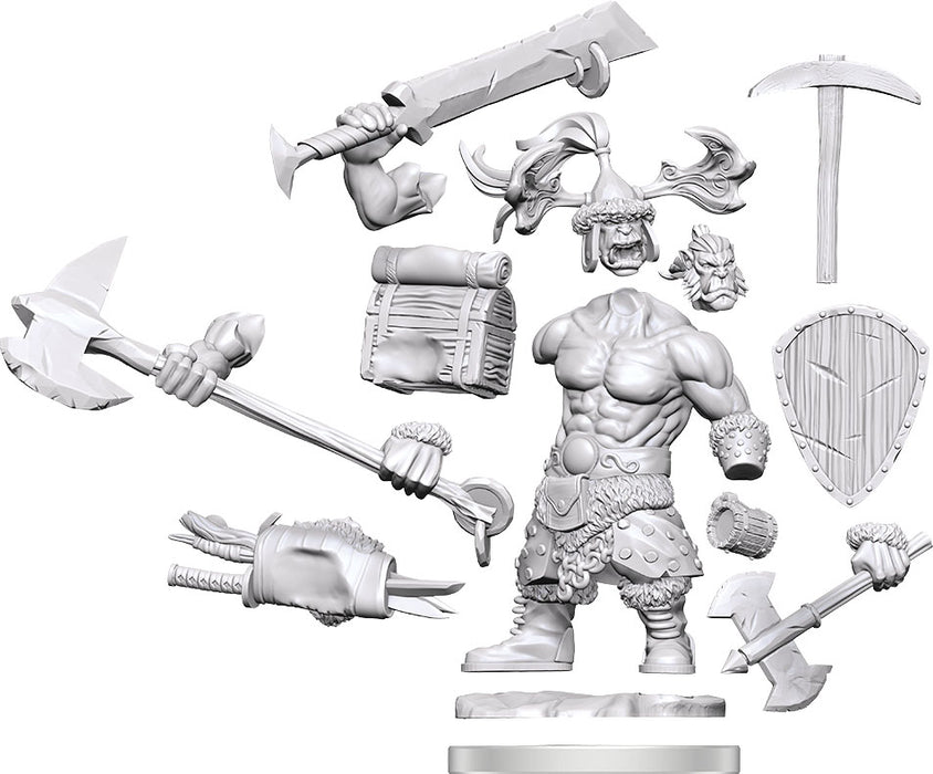 Dungeons and Dragons Frameworks: W01 Orc Barbarian Male