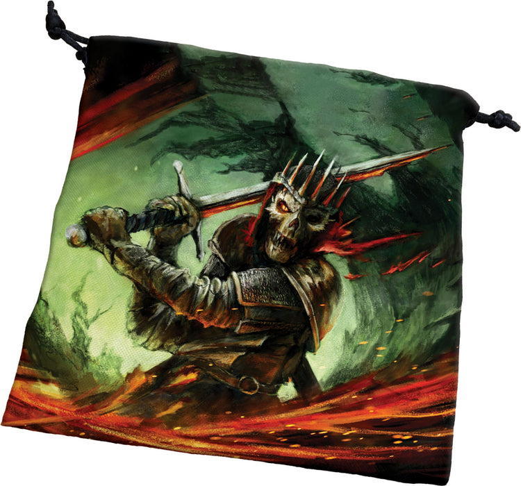 Deluxe Dice Bag: Skeletal Warrior