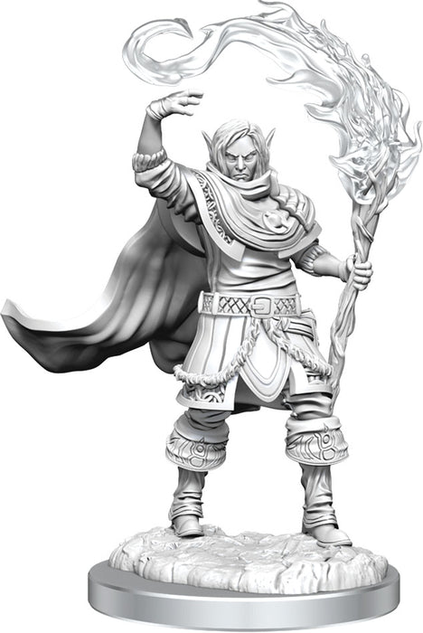 Dungeons and Dragons Nolzur`s Marvelous Unpainted Miniatures: W16 Elf Cleric Male