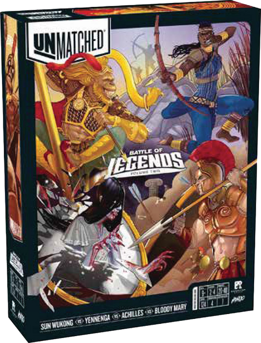 Unmatched: Battle of Legends Vol. 2 - Achilles Yennenga Sun Wukong Bloody Mary