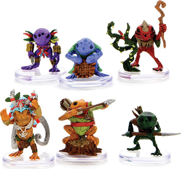 Dungeons and Dragons Fantasy Miniatures: Icons of the Realms Grung Warband