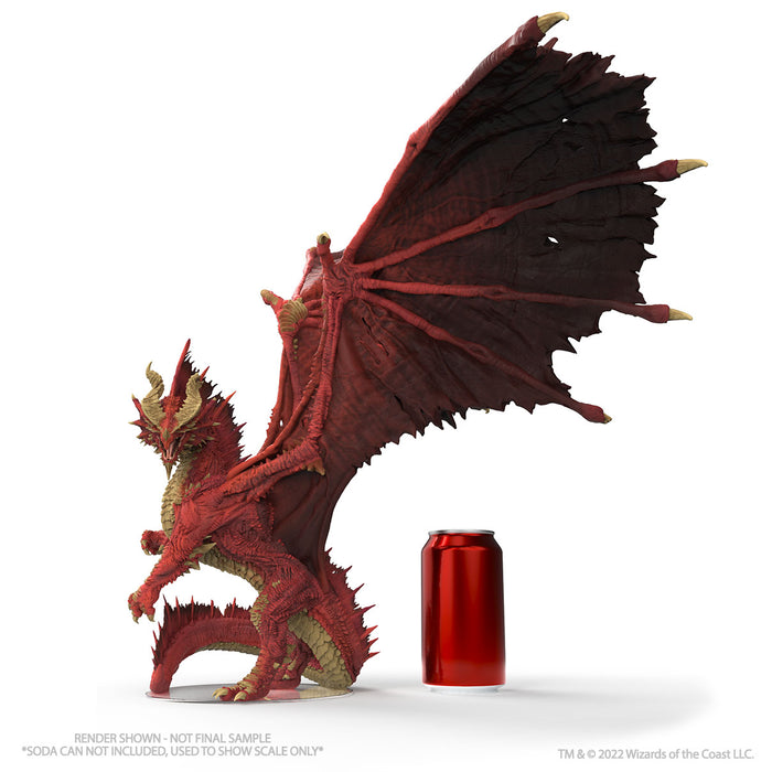 Dungeons and Dragons: Icons of the Realms Balagos Ancient Red Dragon