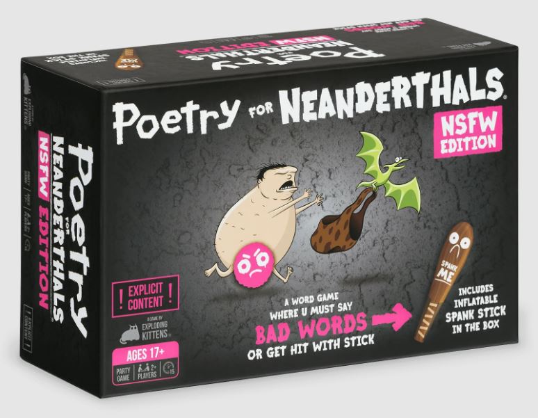 Poetry for Neanderthals: NSFW