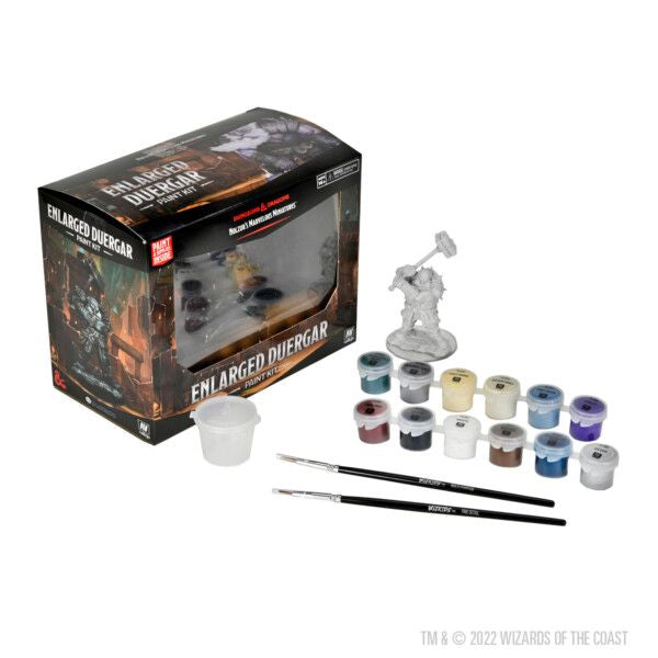 Dungeons and Dragons Nolzur`s Marvelous Unpainted Miniatures: Paint Kit - Enlarged Duergar