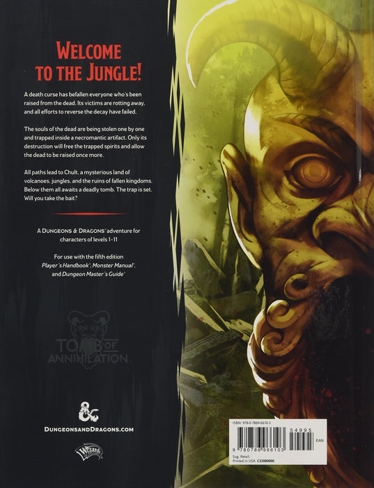 Dungeons and Dragons (5th Edition): Tomb of Annihilation