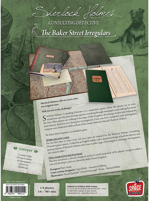 Sherlock Holmes Consulting Detective: Baker Street Irregulars