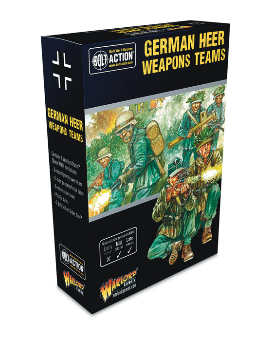 Bolt Action: German Heer Weapons Teams