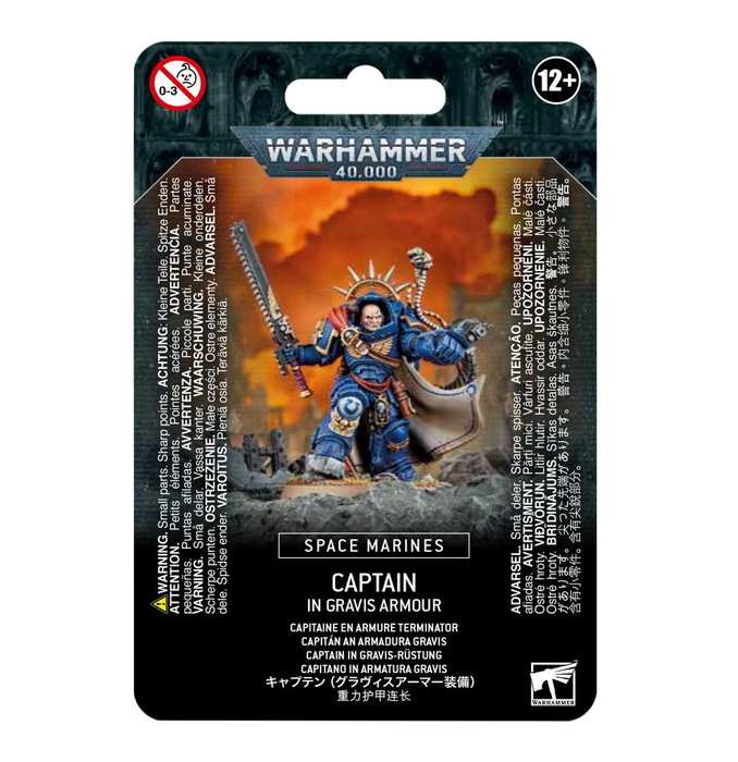 Warhammer 40000 - Captain in Gravis Armour