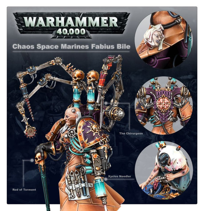 Warhammer 40000 - Chaos Space Marines: Fabius Bile