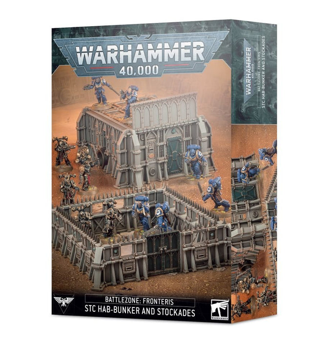 Warhammer 40000 - BATTLEZONE: FRONTERIS:STC HAB-BUNKER and STOCKADES