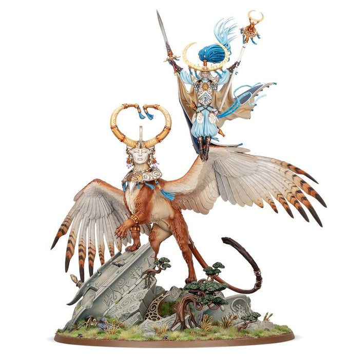 Warhammer Age of Sigmar - Archmage Teclis and Celennar Spirit of Hysh
