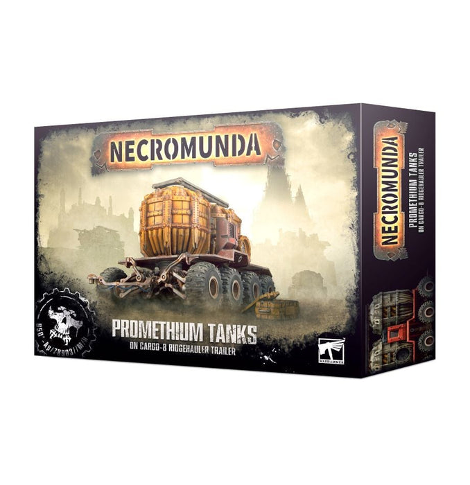 Necromunda - Promethium Tanks on Cargo-8 Ridgehauler Trailer