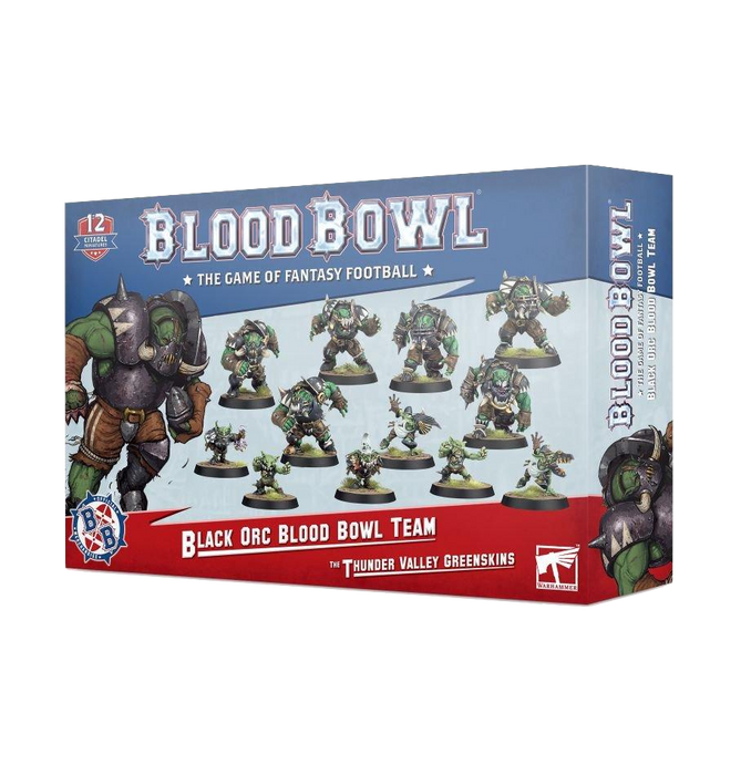 Blood Bowl: Black Orc Team - The Thunder Valley Greenskins