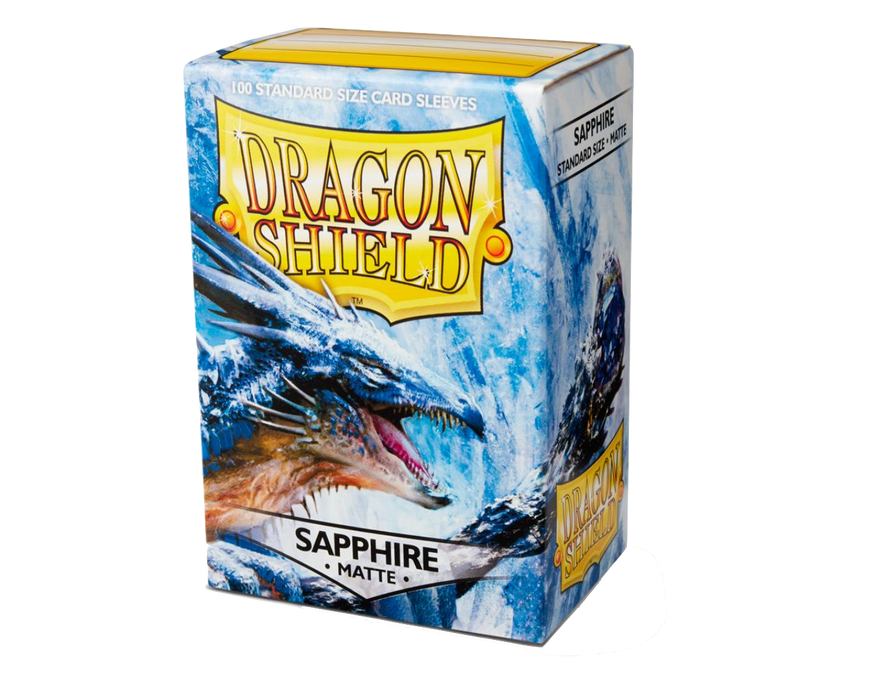 Dragon Shield Card Sleeves - Matte: Sapphire